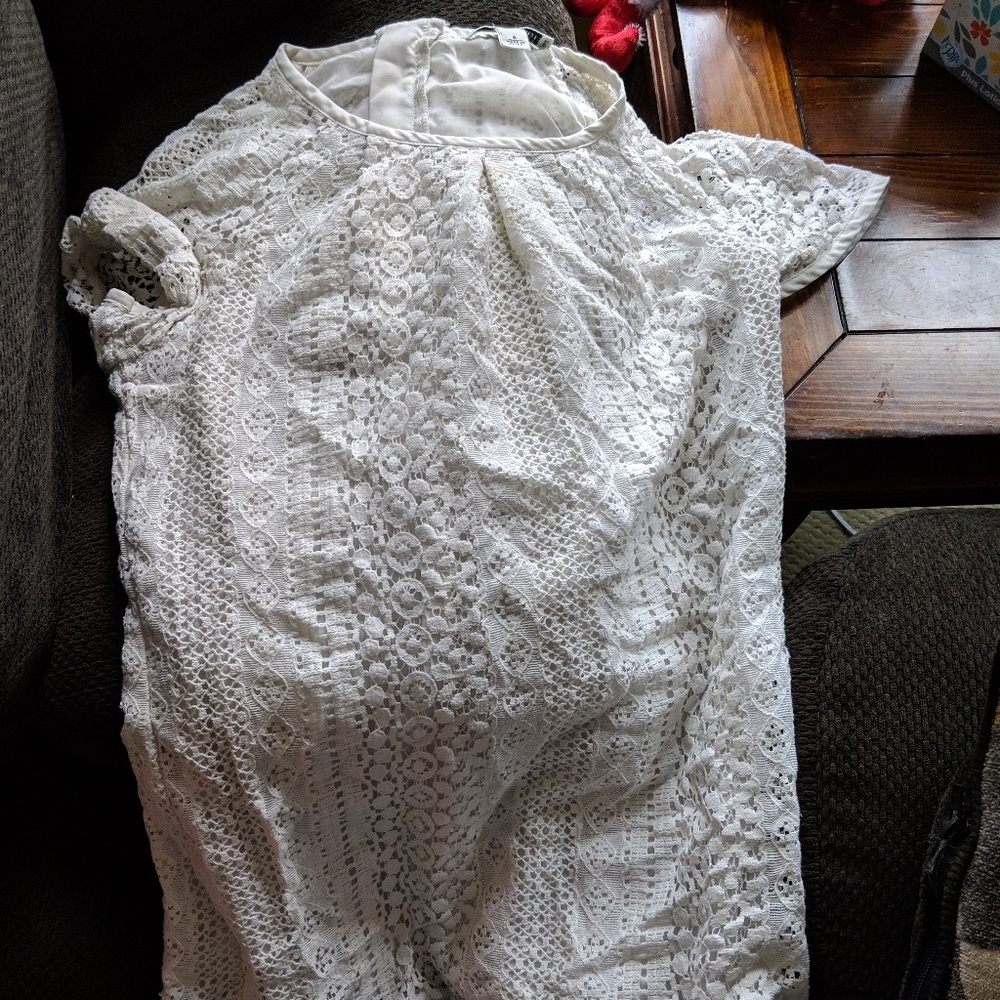White Banana Republic Blouse